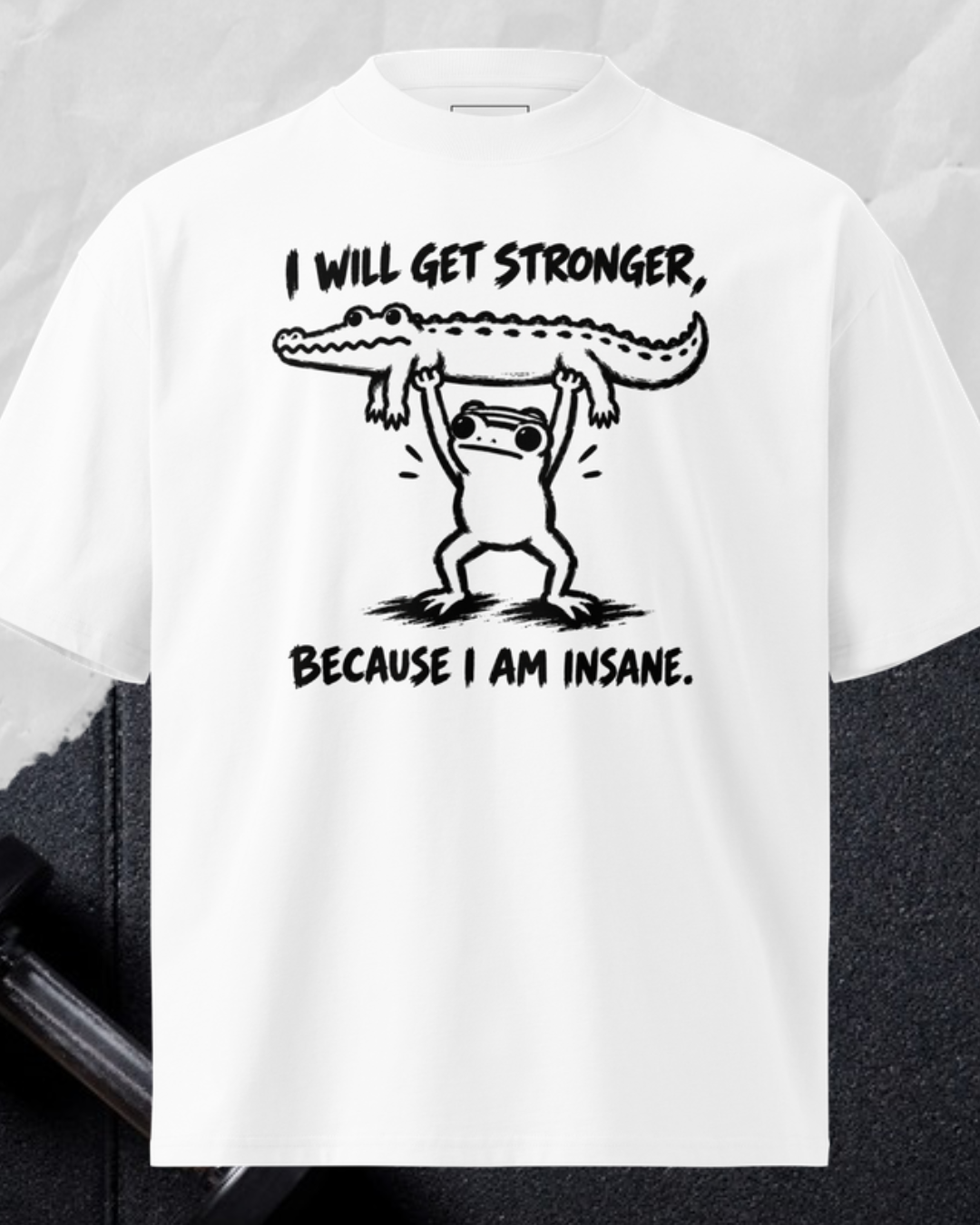 I Will Get Stronger Because I am Insane