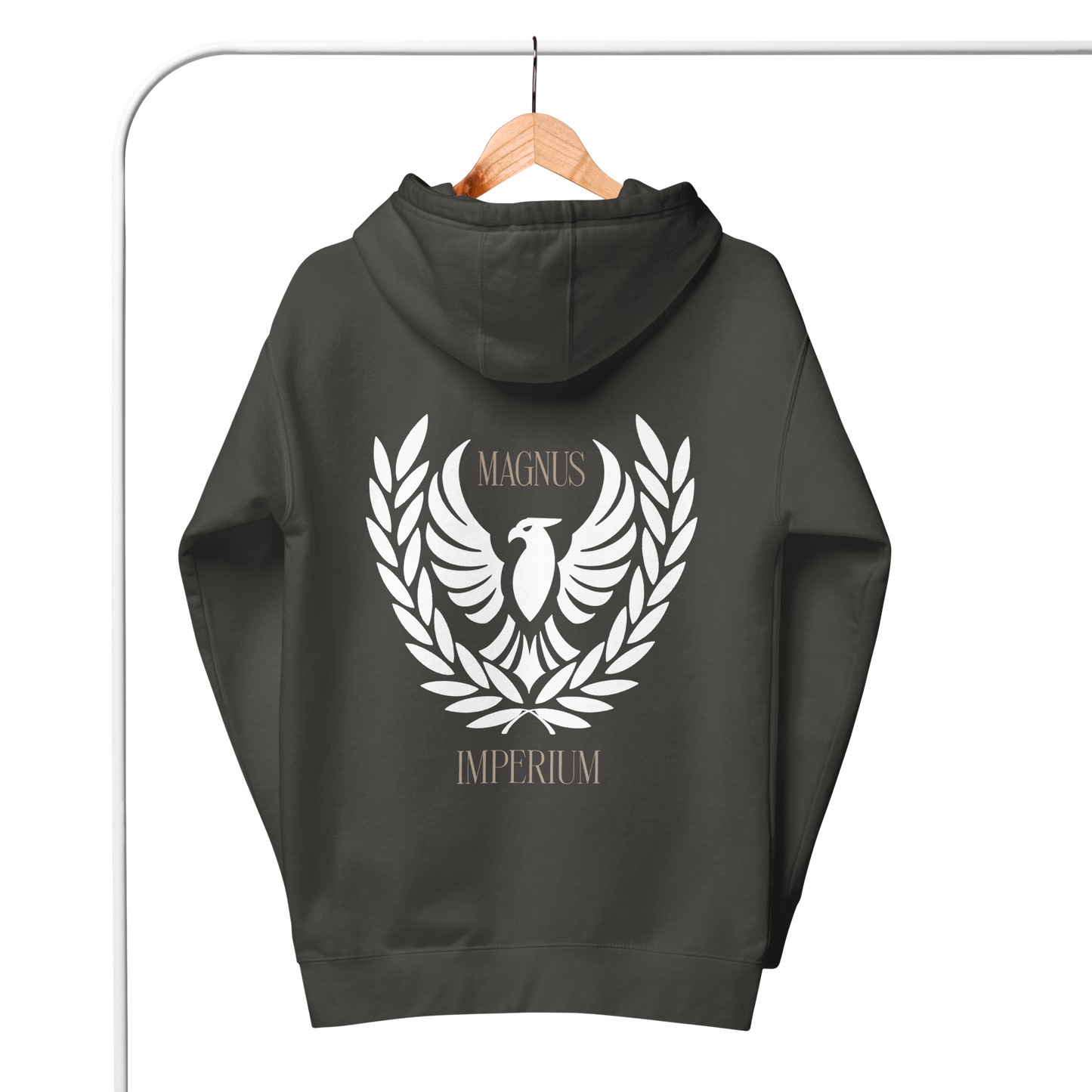 Sudadera Gris Logo Magnus Imperium