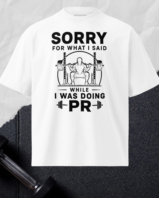 Sorry For What I Said While