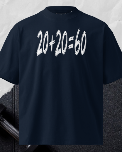 20 + 20 = 60
