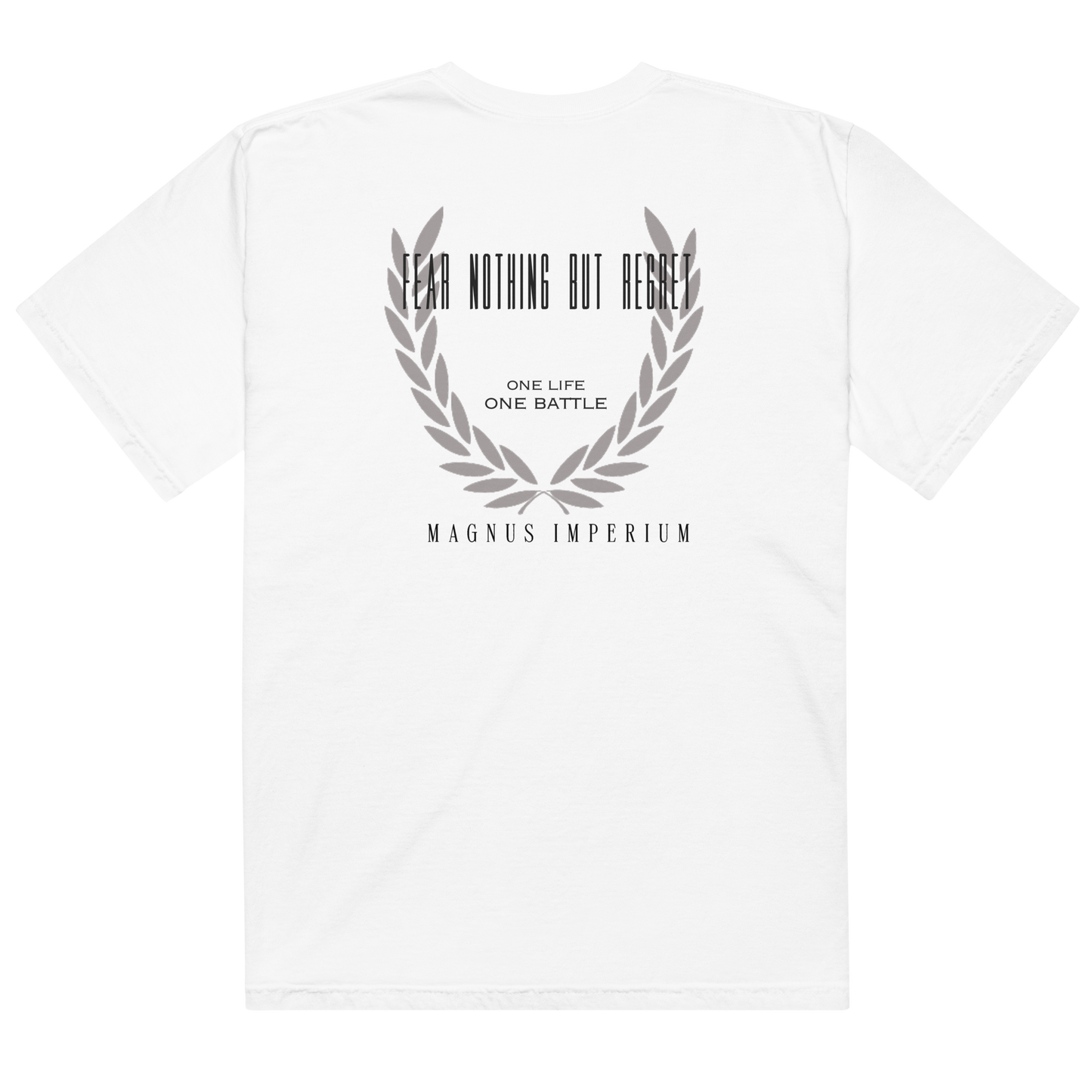 FEAR NOTHING BUT REGRET CAMISETA BLANCA