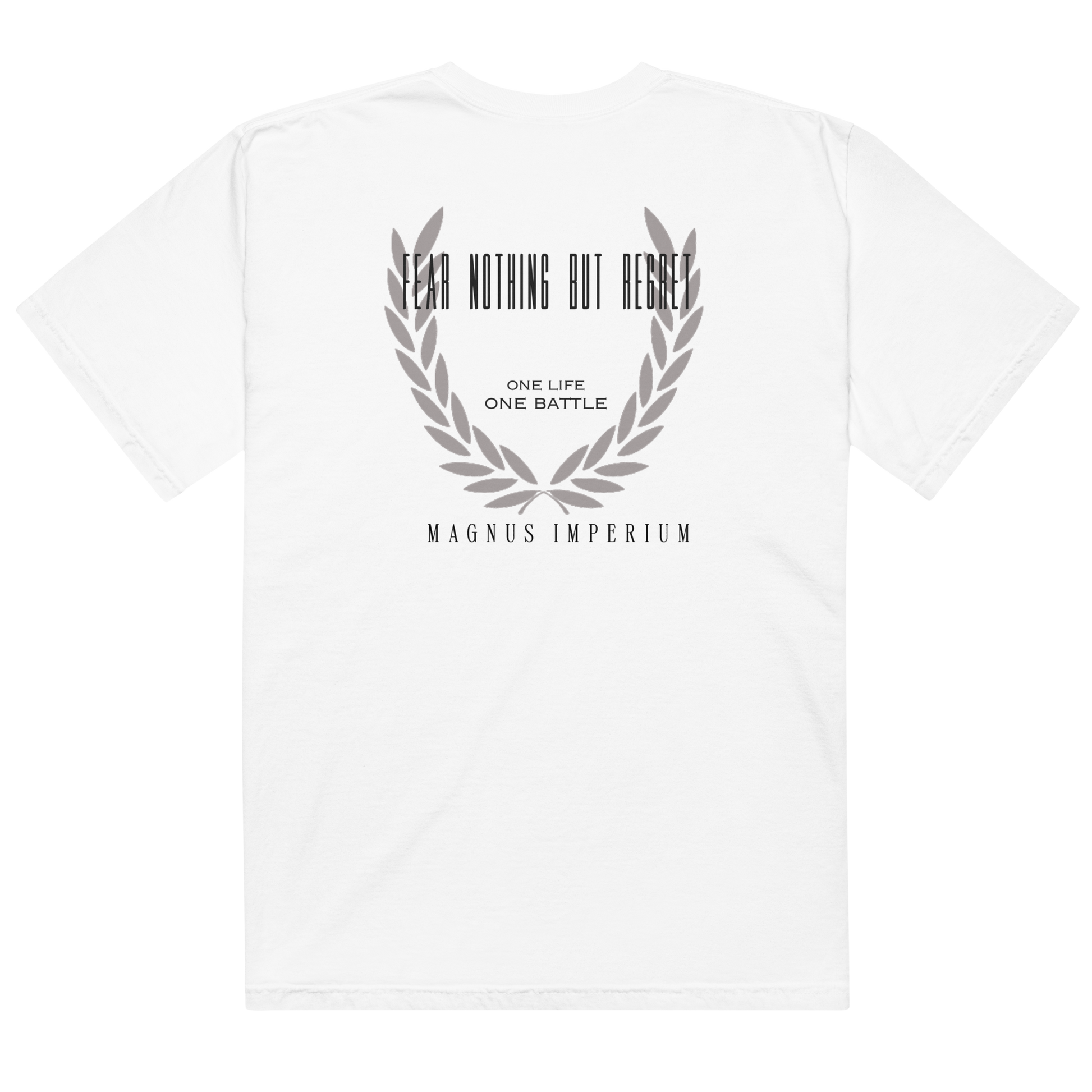 FEAR NOTHING BUT REGRET CAMISETA BLANCA