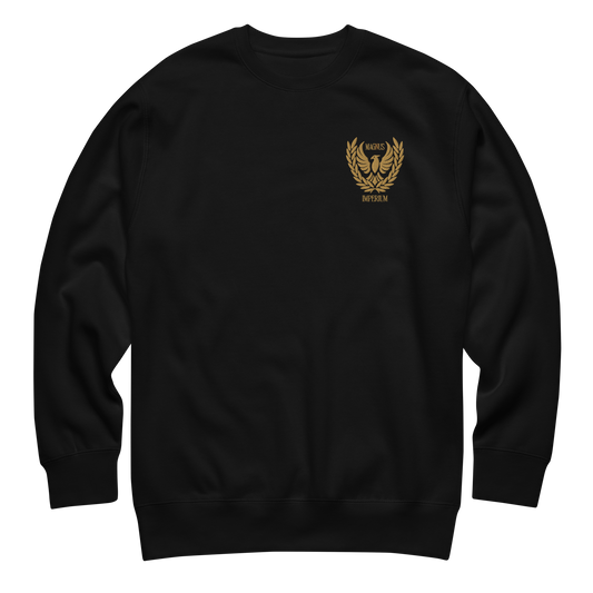 Sudadera Negra  Bordado Magnus Imperium