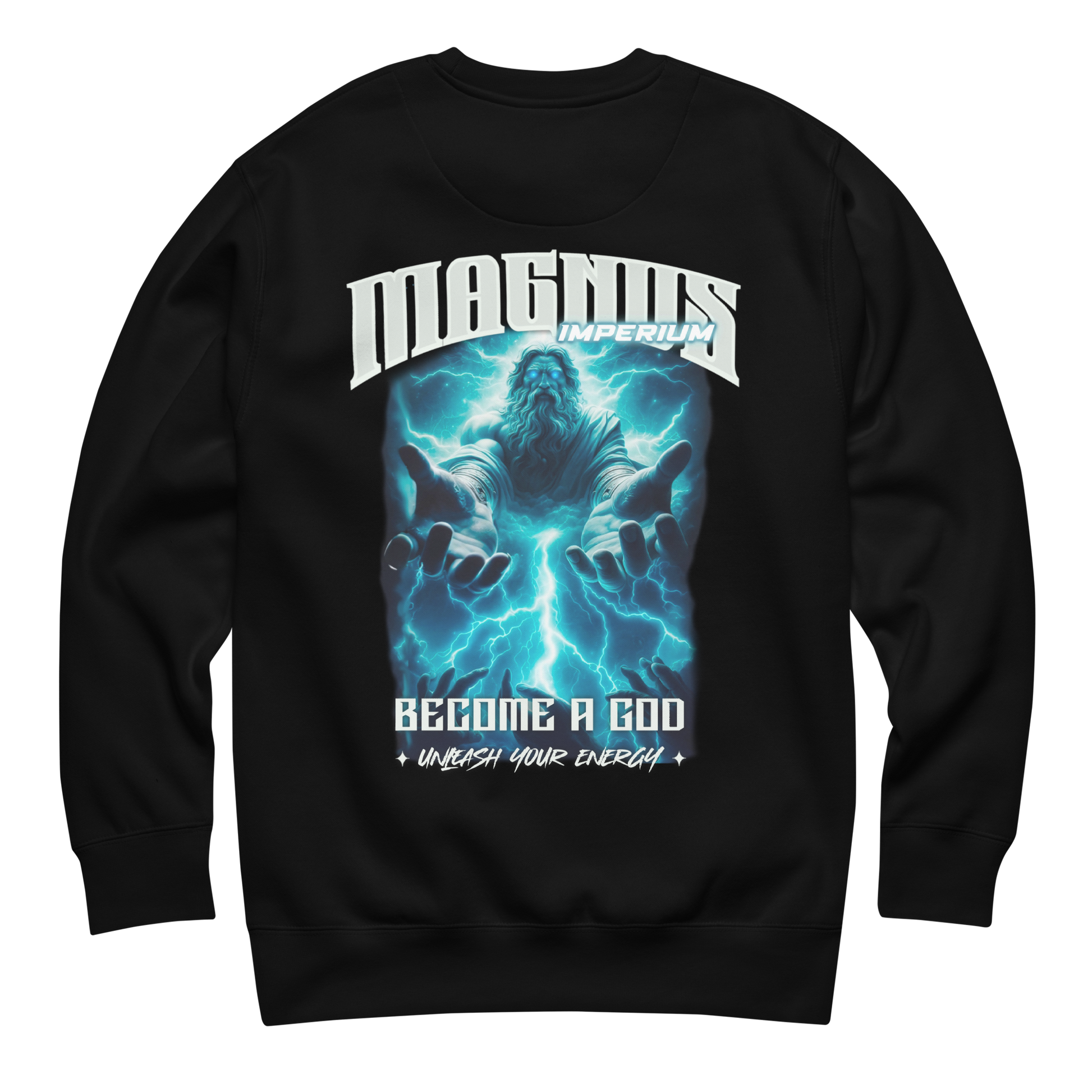 Sudadera Negra Zeus Magnus Imperium