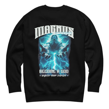 Sudadera Negra Zeus Magnus Imperium