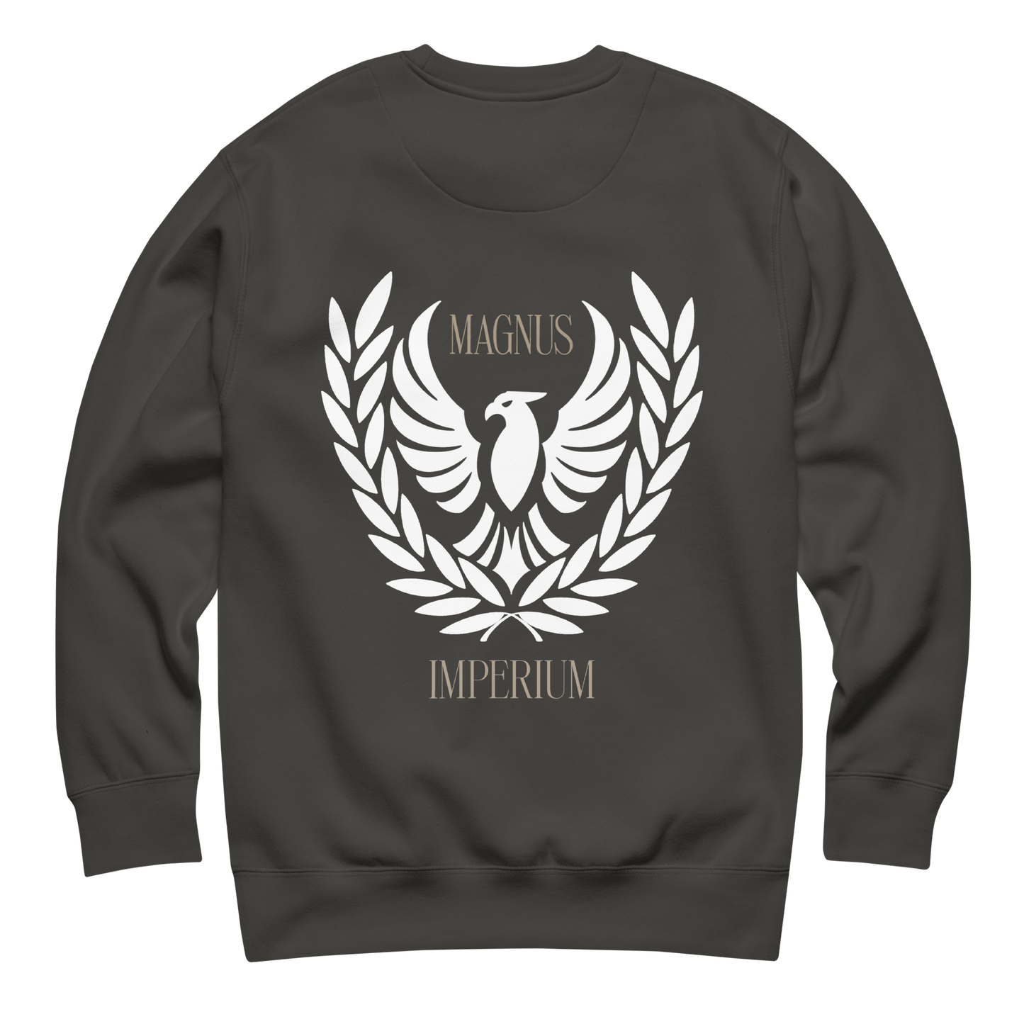 Sudadera_sin_capucha_Gris_Logo_Magnus_Imperium